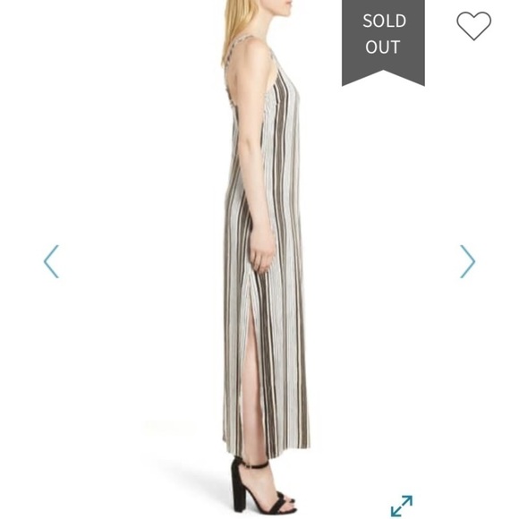 🌴 Cupcakes and cashmere Corbin stripe maxi dress - Picture 4 of 13